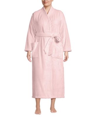 Plus Size Cozy Plush Long Wrap Robe