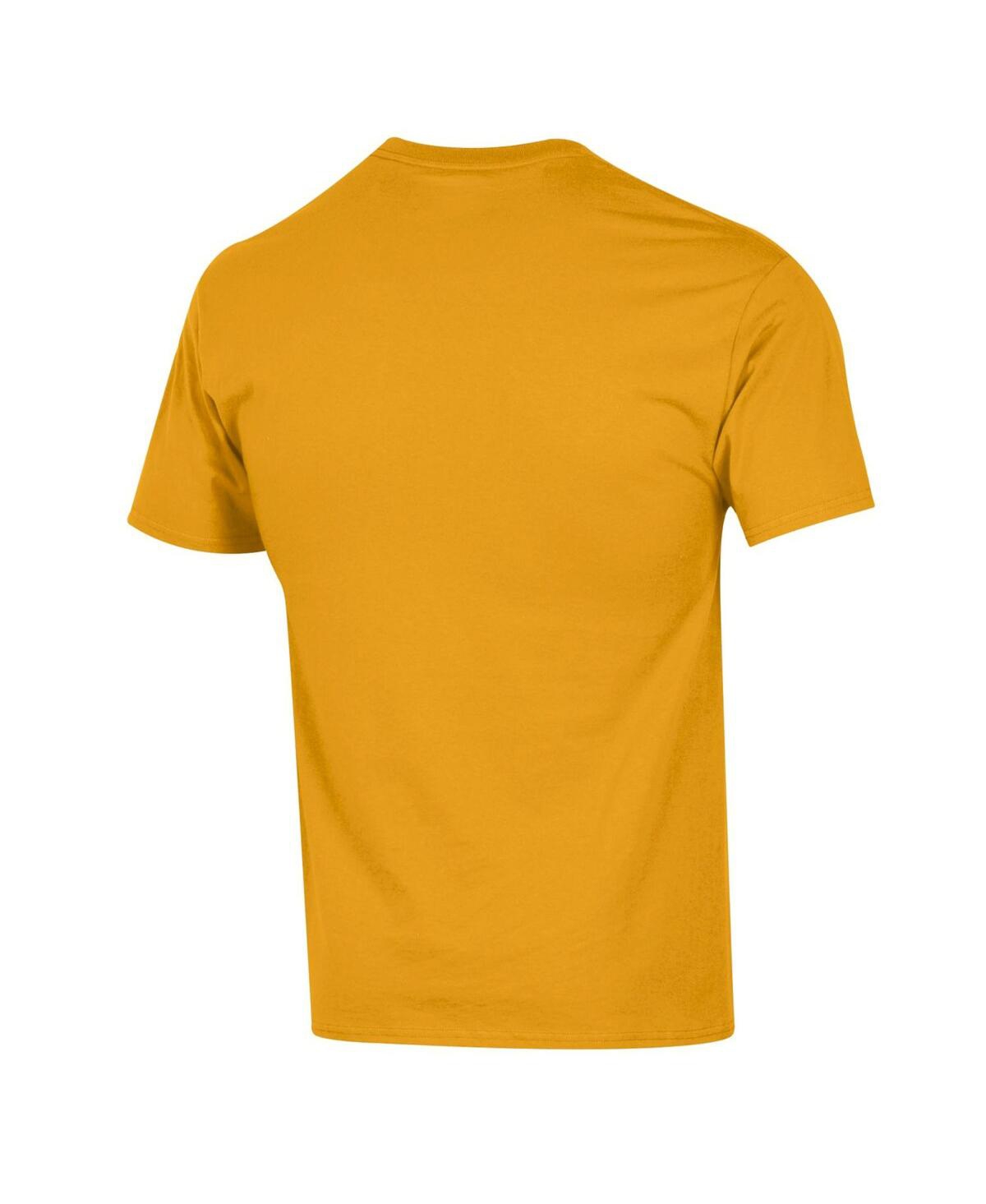 Champion Men's Gold Lsu Tigers Basic Arch T-shirt In Yellow