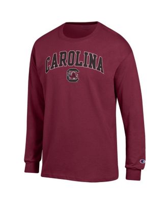 Men's&nbsp;Garnet South Carolina Gamecocks Arch Over Logo Long Sleeve T-Shirt
