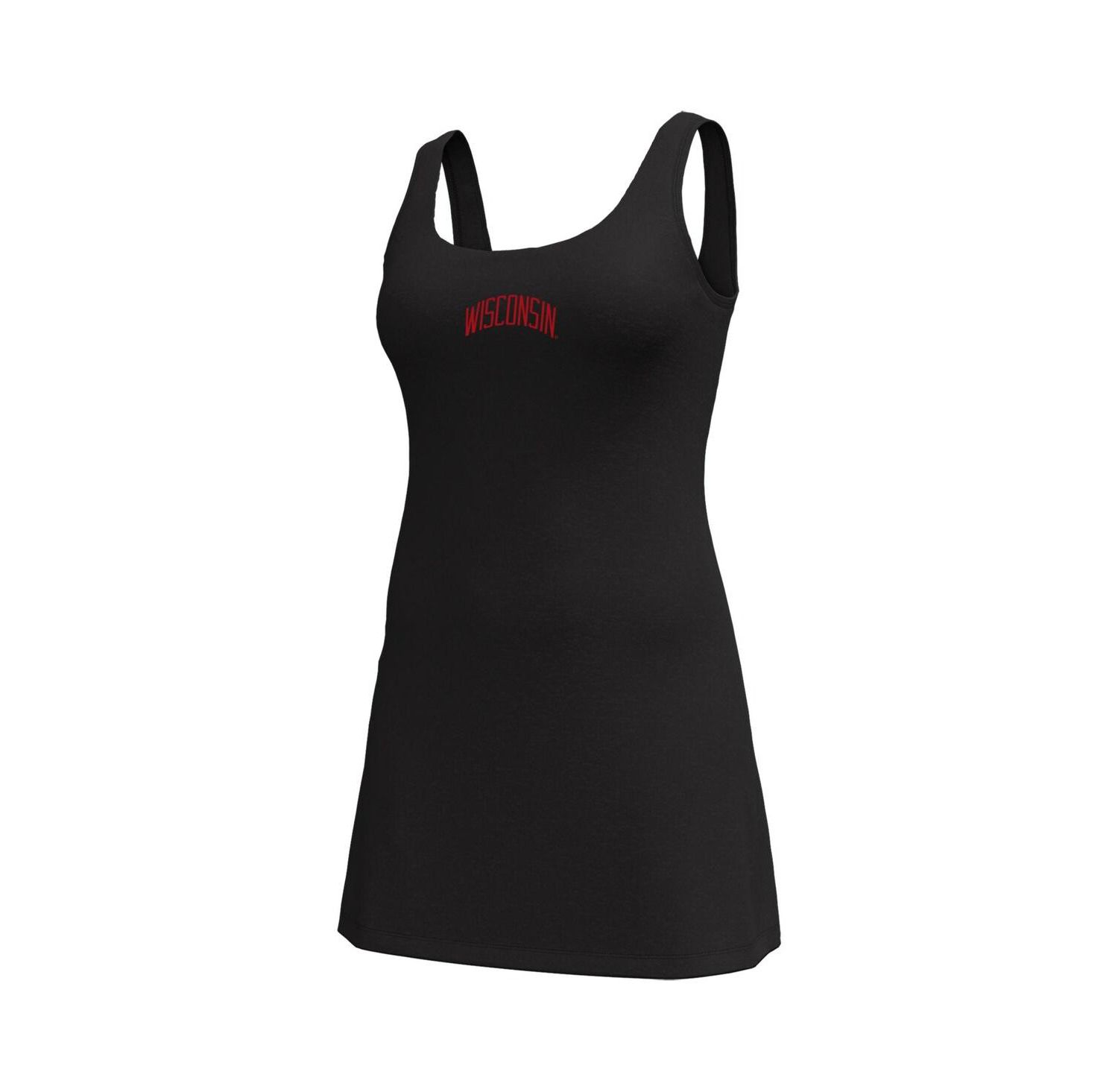 Women's Black Wisconsin Badgers Gameday Motion Active Dress