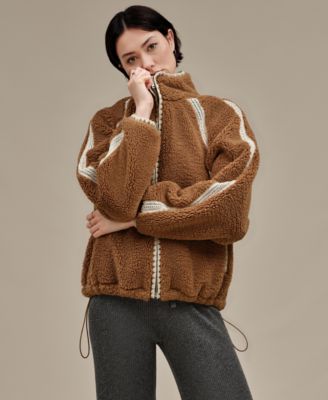 UGG® - Women's Nikia Crochet Long Sleeve Fluff Jacket