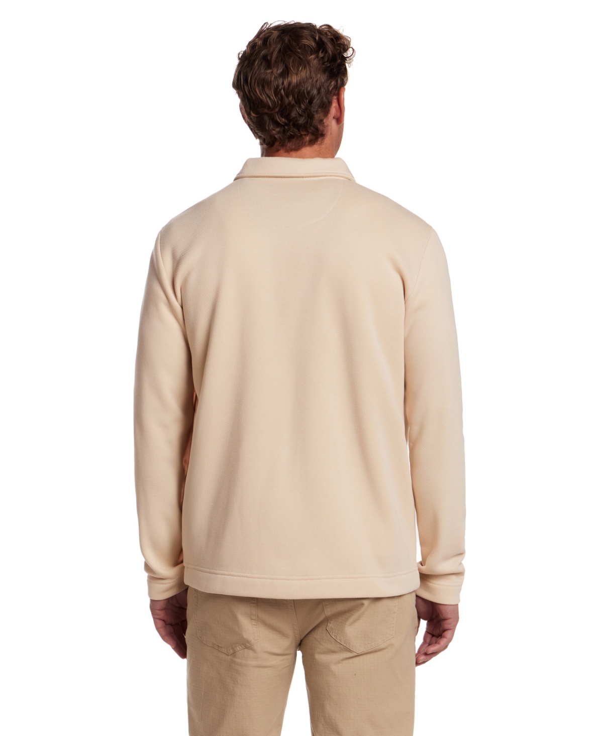 Weatherproof Vintage Men's Pebble Fleece Overshirt Jacket