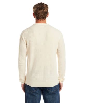 Men's Soft Touch Ribbed Henley Sweater