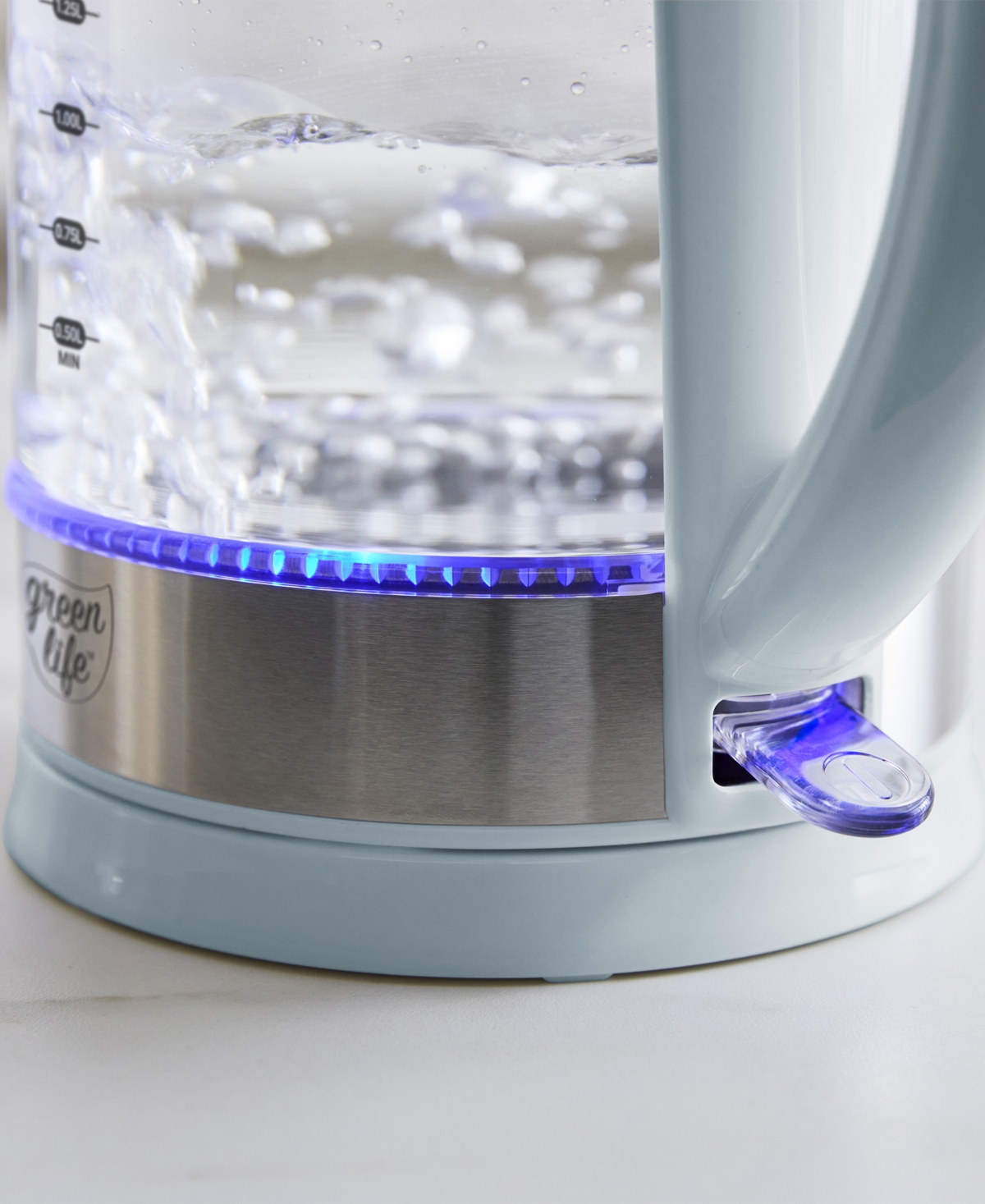Greenlife 1.7 Liter Qwik Ez Kettle In Blue