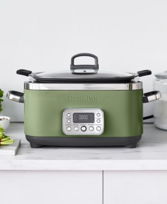 Elite 6 Quart Ceramic Nonstick Slow Cooker