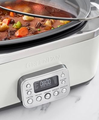Elite 6 Quart Ceramic Nonstick Slow Cooker