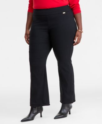 Plus Size Mid-Rise Bootcut Pants, Macy's Exclusive 