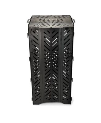 51250 Outdoor Yard Debris Burn Bin Incinerator with Lid