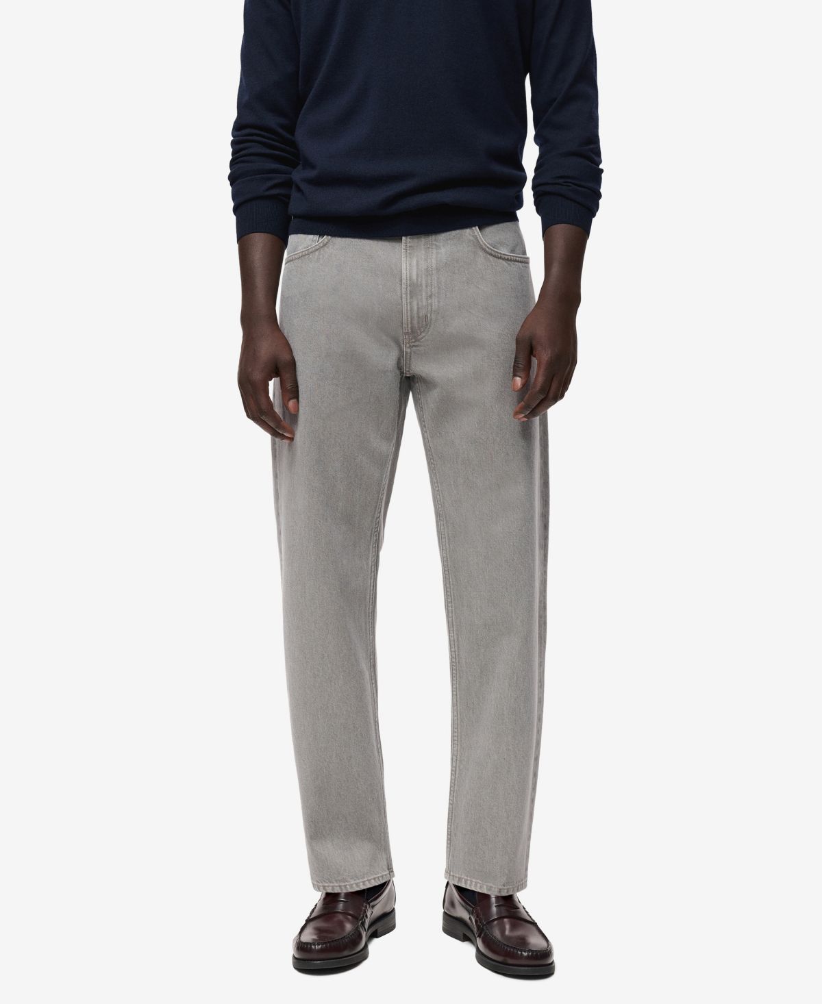 Мужские джинсы прямого кроя Moby