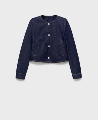 Women's Denim Crop Jacket