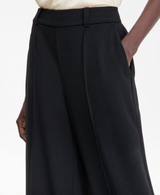 I.N.C. International Concepts Women's High-Rise Wide-Leg Pants, Macy's Exclusive