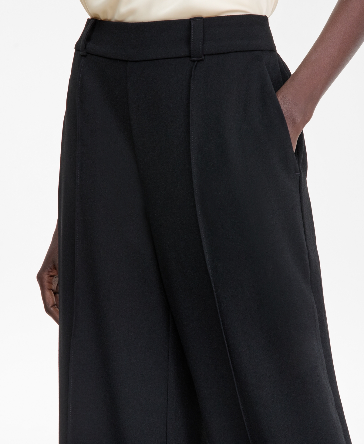 I.n.c. International Concepts Women's High-Rise Wide-Leg Pants, Macy's Exclusive