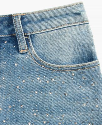 Women's Embellished Straight-Leg Jeans, Macy's Exclusive