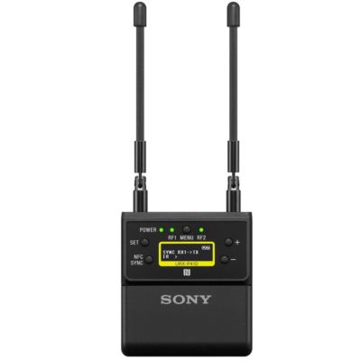 URX-P41D Dual-Channel Camera-Mount Wireless Receiver, 14UC: 470.1 to 541.8MHz