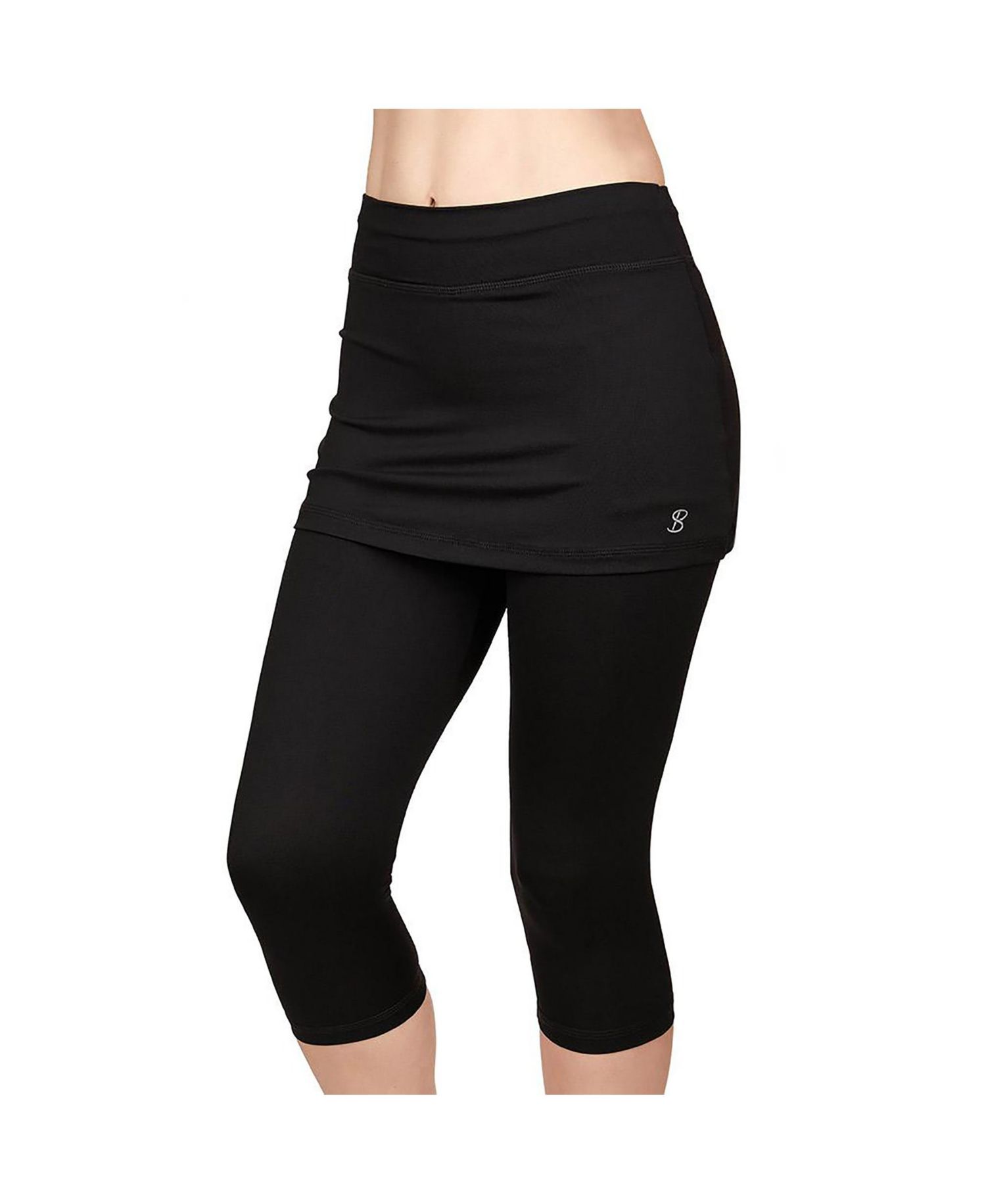 Women's UV Staples Abaza Tennis Skirt with Capri Leggings