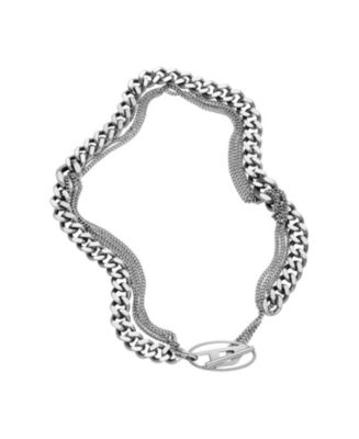 未使用　DIESEL 24SS Chain Necklace necklace Women's Stainless Steel Chain Necklace | Silver | Diesel