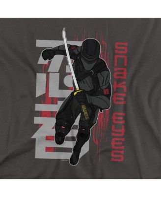 Big & Tall Snake Eyes G.I. Joe Origins Snake Eyes Sword T Shirt
