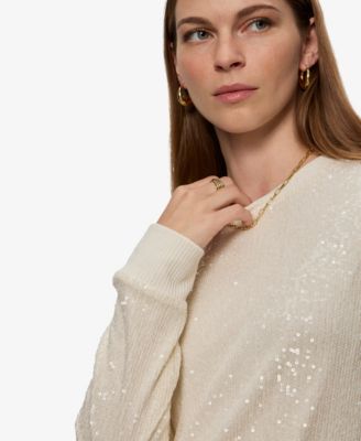 Women's Sparkle Together Sequin Top