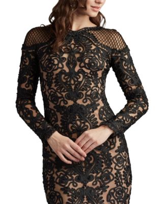 Women's Nerra Embroidered Illusion Dress