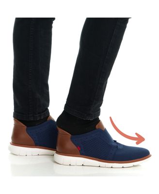 South Street Mens Hands-Free Slip On Technology Lightweight Mesh Oxfords