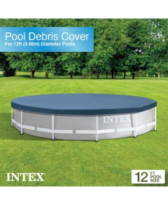 28031E 12 Foot Round Above Ground Swimming Pool Cover, (Pool Cover Only)