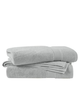 Luxury Zero Twist Cotton 2-Pc. Bath Sheet, 34" x 68"