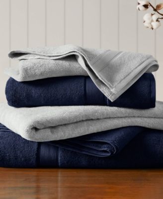 Luxury Zero Twist Cotton 2-Pc. Bath Sheet, 34" x 68"