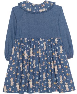 Girls' 2T-6X Minnie Flowers Dress