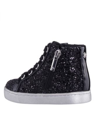 Girls' 7-12 Cass Glitter High Top Sneakers