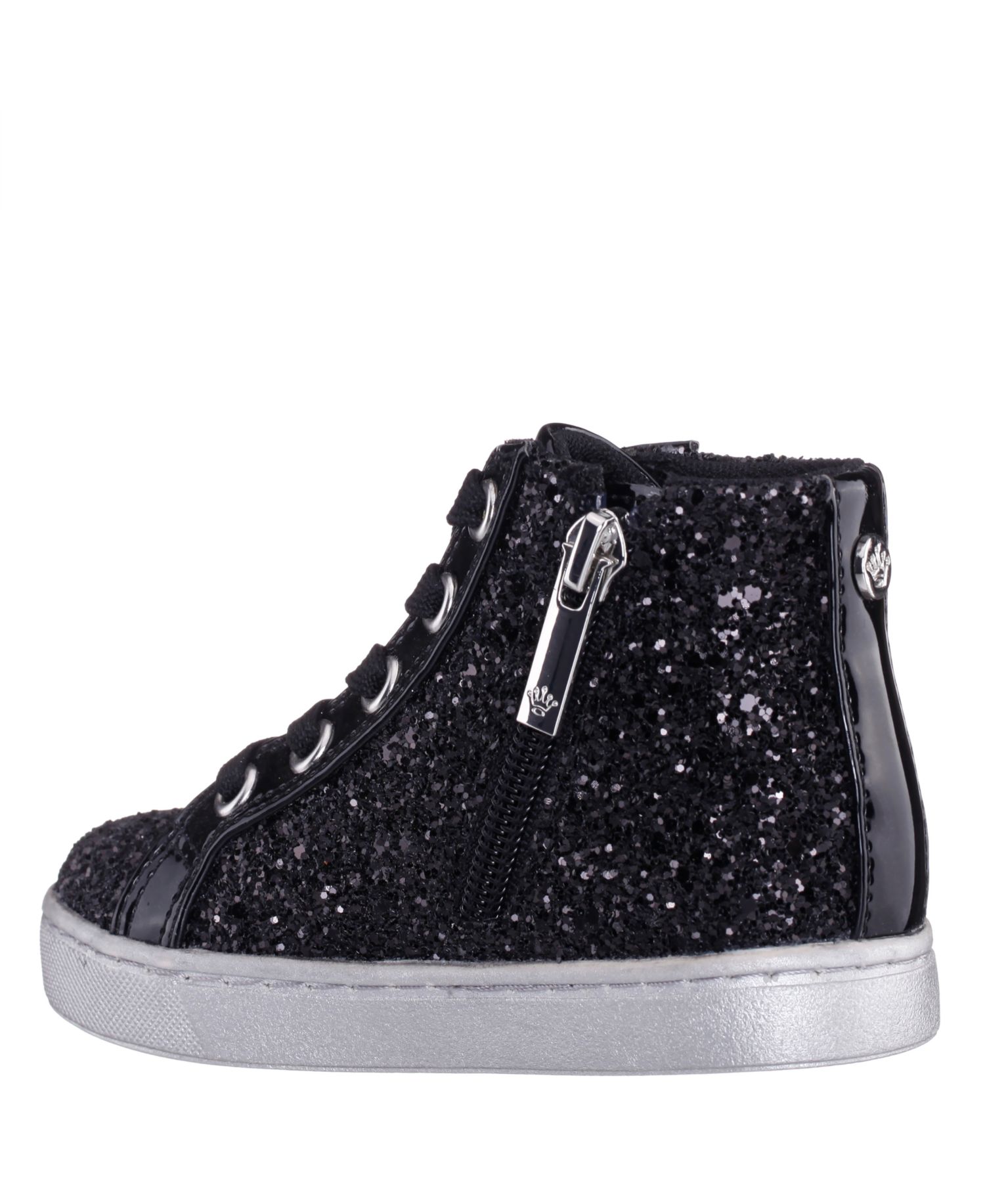 CASS Little Glitter High Top Sneakers