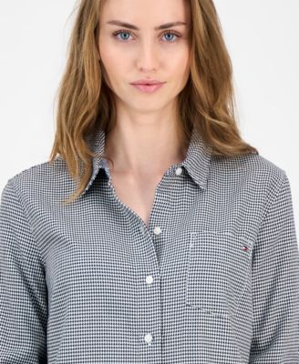 Women's Coquette Check Cotton Shirt