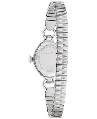 Women's Vintage Classic Silver-Tone Stainless Steel Expansion Watch, 19mm
