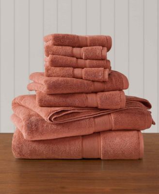 Ultra-Soft Cotton Absorbent 8-Pc. Towel Set
