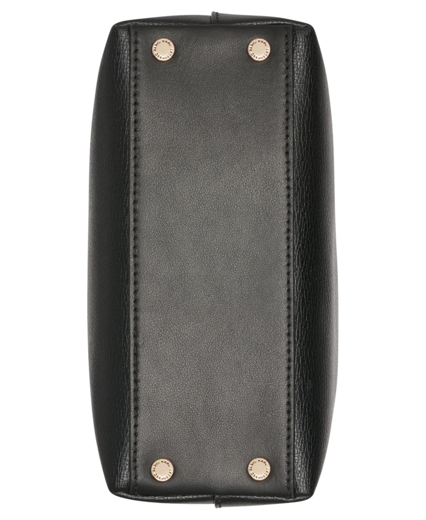 Женская сумка KARL LAGERFELD PARIS Jacqueline Crossbody, цвет: Чёрный / Золотой — фото 5