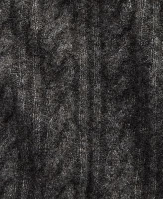 Women's Cozy Sweater Cable Hoodie