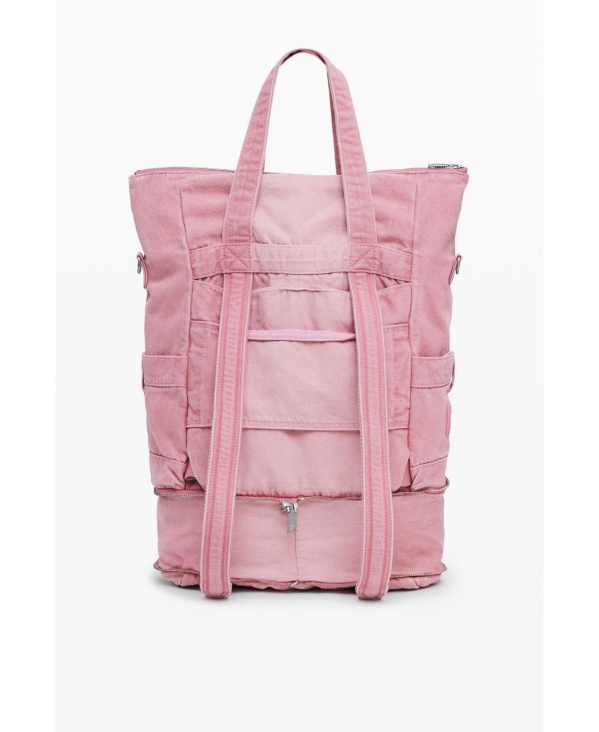 Desigual Women's Large Multi-position Backpack In Pink