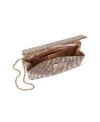 Woman's Jayden Fully Crystal Mini Envelope Clutch
