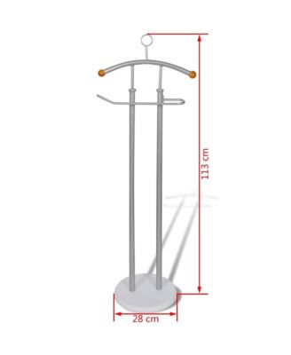 Valet Stand Coat Shirt Organizer Metal Frame
