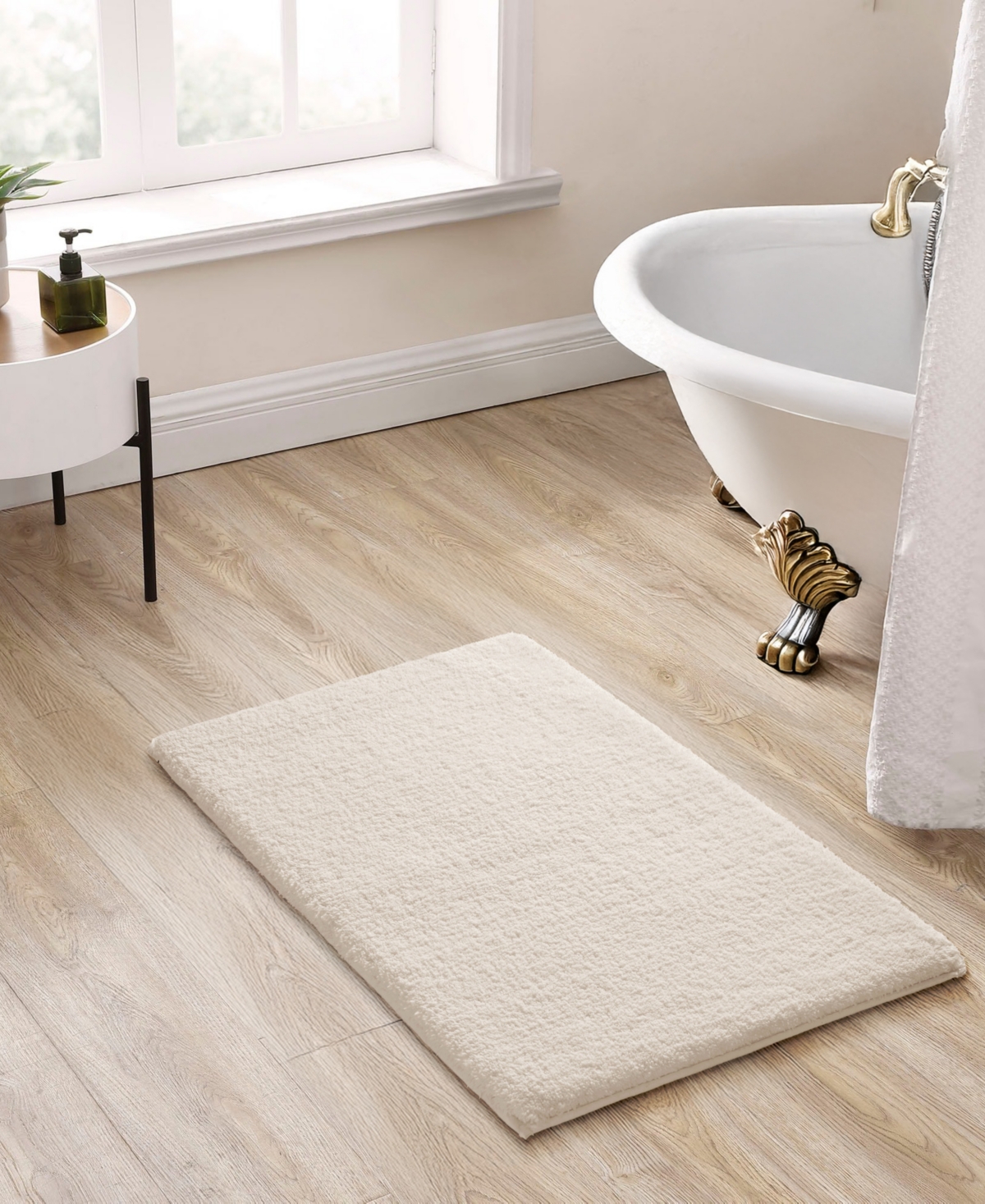 Madison Park Signature Marshmallow Bath Rug, 20" X 30" In Brown