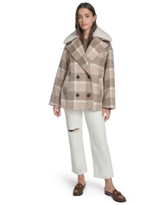 Levi's - Women's Plaid Peacoat