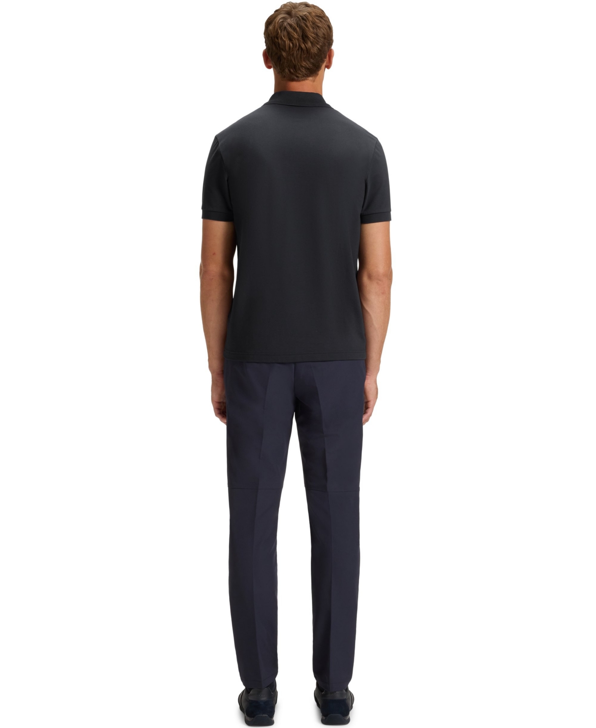 Hugo Boss Boss By  Men's Paddy Logo Polo Shirt In Blue