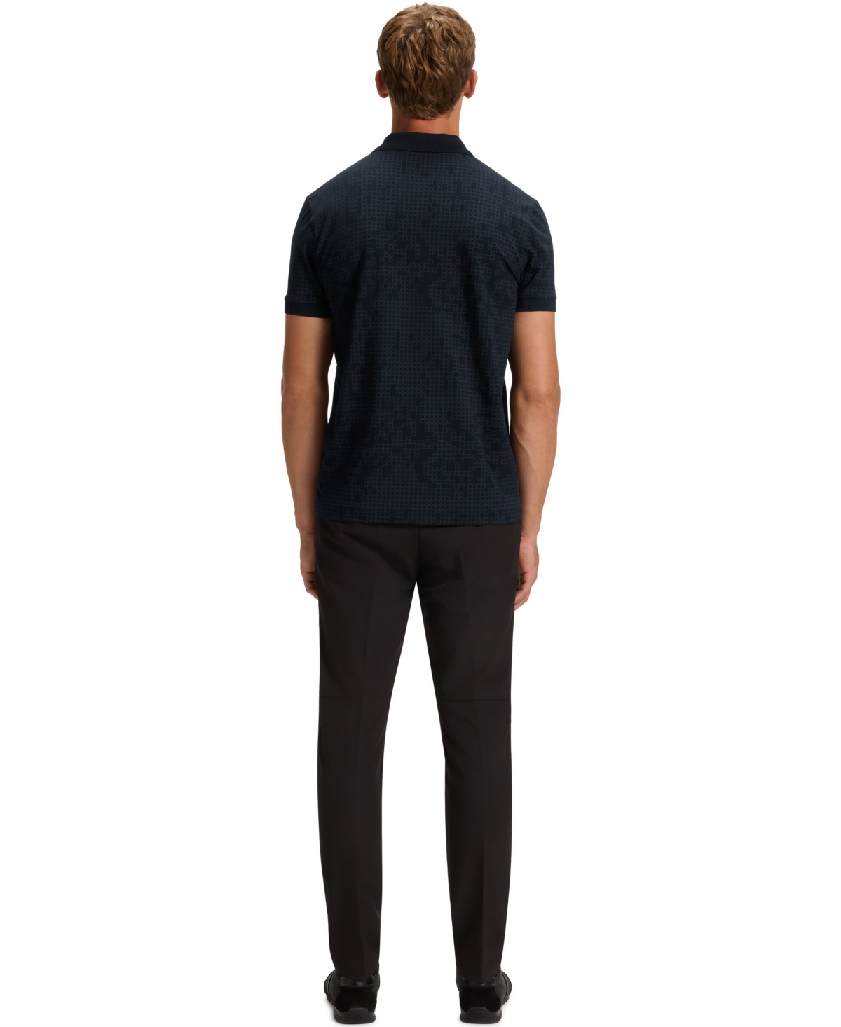 Boss by Hugo Men's Stretch-Cotton Polo Shirt