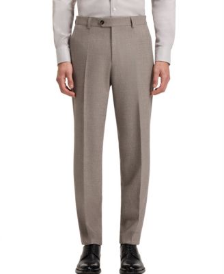 Hugo Boss - Men's Virgin Wool Tapered-Fit Pants