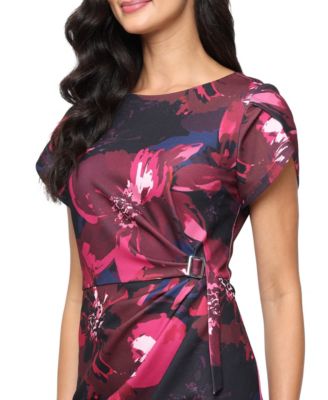 Women's Tulip Detail Sheath Dress