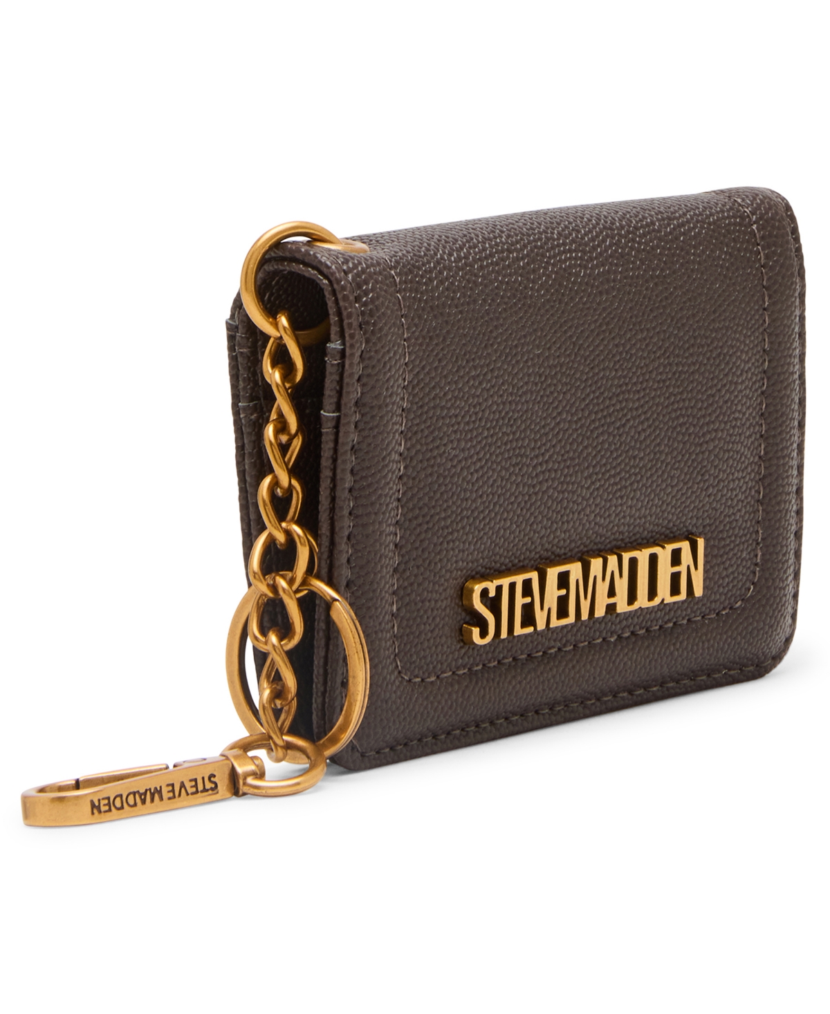 Steve Madden Benvy Zipper Wallet In Brown