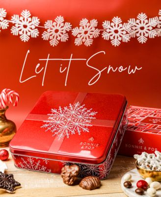 Christmas Sweets Gift Tin, 6 Sections