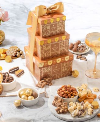 Holiday Copper Gift Tower, 3 Boxes