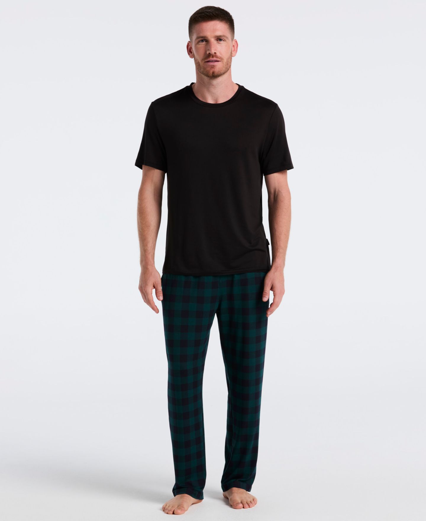 Пижамные брюки Buffalo для мужчин — Perry Ellis Portfolio, цвет: Чёрный — фото 5