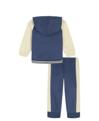 Baby Boys' Color Block Logo Fleece Hoodie and Joggers, 2-Piece Set