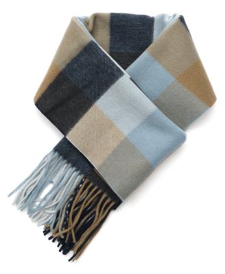 Women's Multicolored Check Muffler Scarf